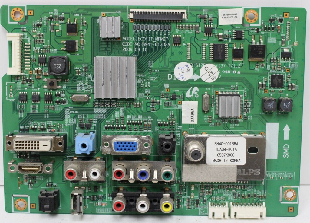 Samsung BN91-02524N (BN41-01303A) Main Board for P2770HD LS27EMNKUY/ZC