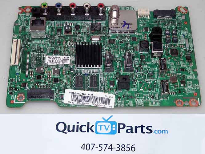 SAMSUNG UN40J6200 UD02 MAIN BOARD BN94-09098A