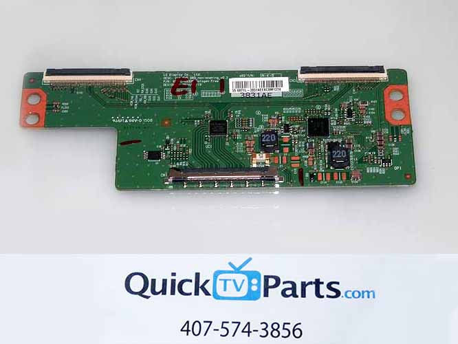 VIZIO E55-C1 LTC7SHAR Magnavox T-CON BOARD 6871L-3831A