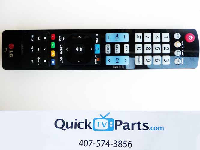 LG TV REMOTE CONTROL AKB73756567 **FITS MULTIPLE TV MODELS**