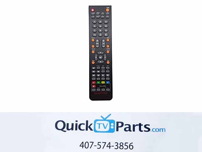 SCEPTRE E505BV-FMQR E555BV-FMQR E558BV-FMQR X322BV-HDR REMOTE USED