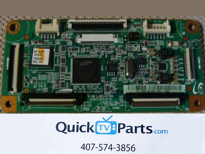 SAMSUNG PN50C430A1DXZA, LJ92-01705C MAIN LOGIC CTRL BOARD