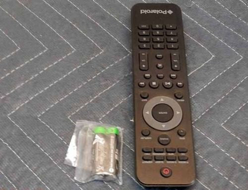 Polaroid UHD LED TV REMOTE CONTROL w/ Batteries Used