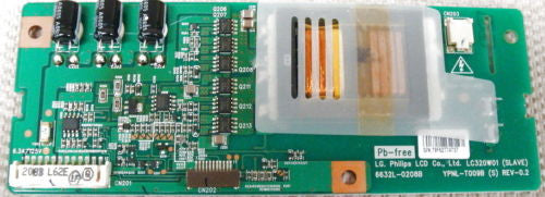 LG 32LX3DCS 6632L-0208B Backlight Inverter Slave