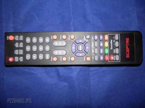 SCEPTRE E505BV-FMQR E555BV-FMQR E558BV-FMQR X322BV-HDR REMOTE CONTROL