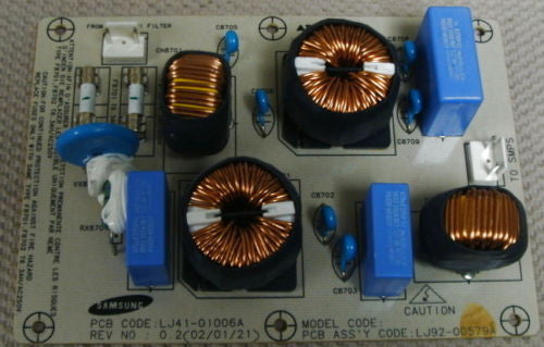 SVA HD4208TIII PDP LJ92-00579A POWER INPUT BOARD