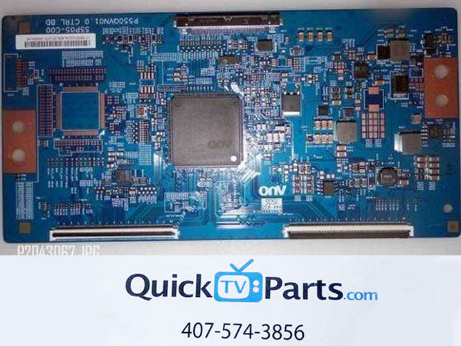 VIZIO M55-C2 LWJASBAR T-CON BOARD 55.55T22.C04