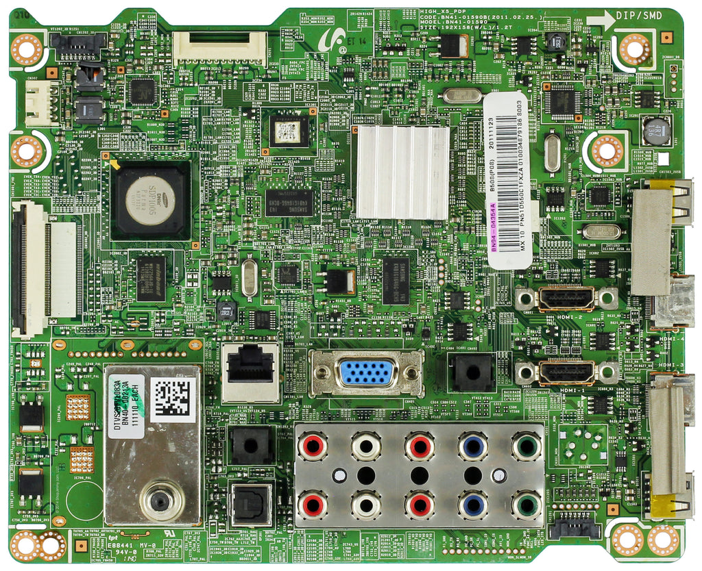 SAMSUNG PN51D550C1F BN94-04354A MAIN BOARD
