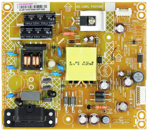 Vizio PLTVEL261XAS7 Power Supply Unit Vizio D32H-C1