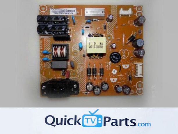 VIZIO E231-B1 POWER SUPPLY BOARD UNIT PLTVDD343EAQ4Q