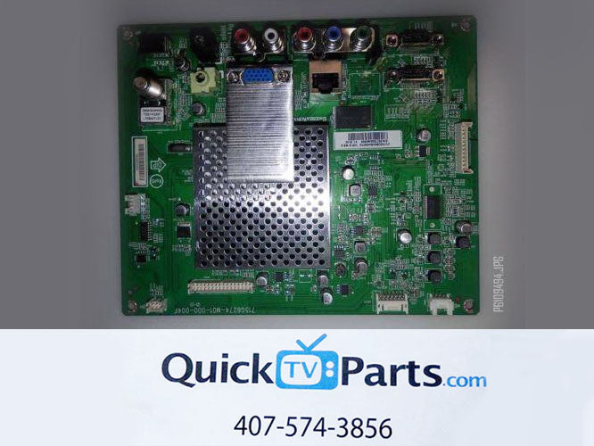 VIZIO E28I-A1 MAIN BOARD 756TXDCB02K049
