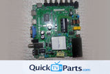 RCA 40GE0010366-B1 Main Board/Power Supply for LED40G45RQ-B1 version-see note