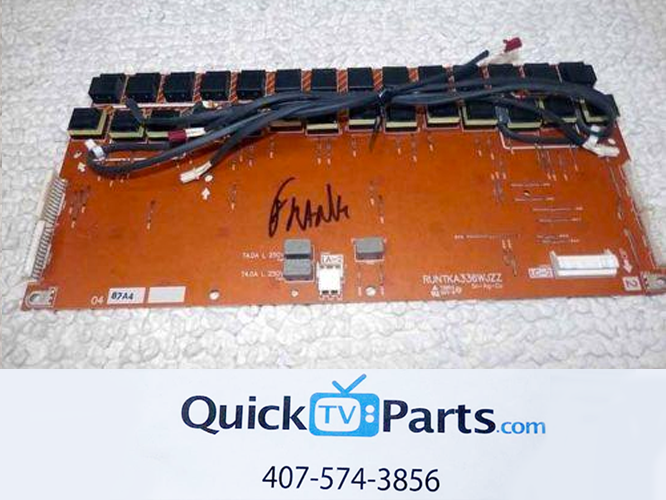 SHARP LC-65D64U BACKLIGHT INVERTER 2 RUNTKA336WJZZ