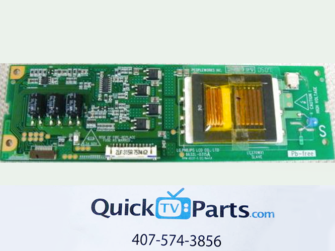 OLEVIA 237-T12 LG 6632L-0315A BACKLIGHT INVERTER SLAVE