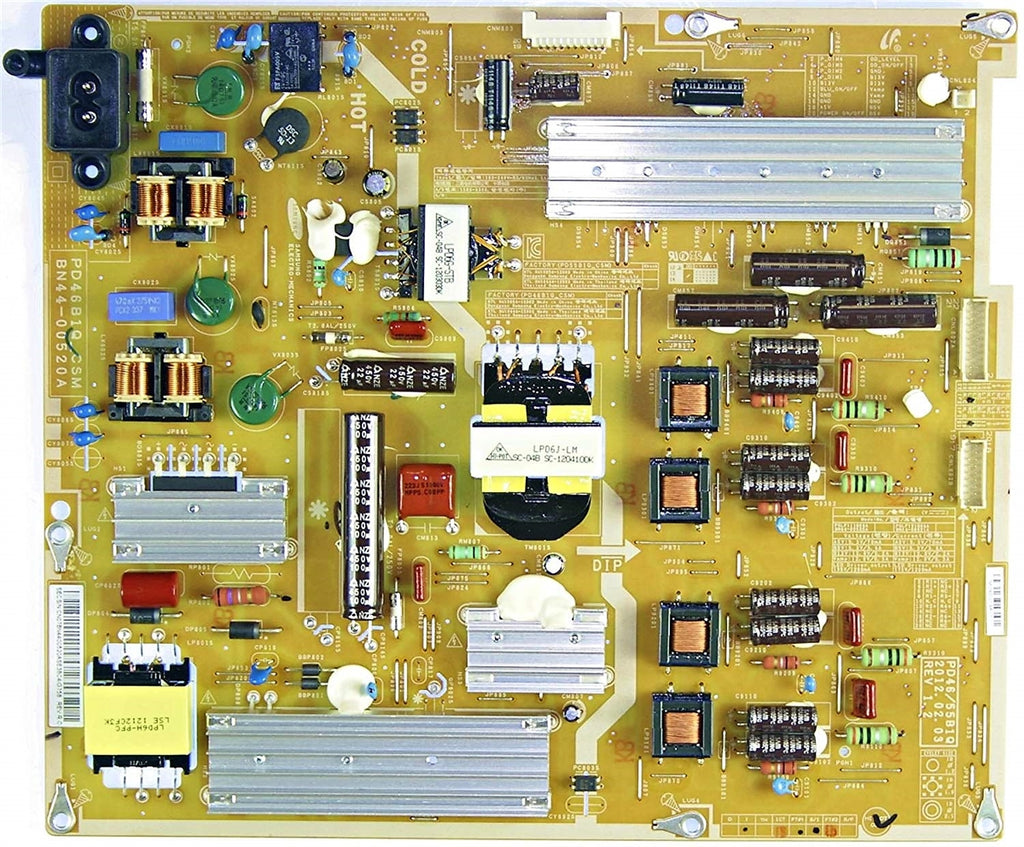 Samsung BN44-00520A Power Supply UN40ES6500FXZA UN40ES6580FXZA UN46ES6500FXZA UN46ES6580FXZA UN46ES6600FXZA