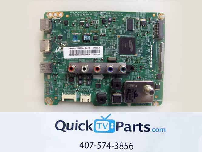 SAMSUNG UN65EH6000FXZA YH02 MAIN BOARD BN96-28963A