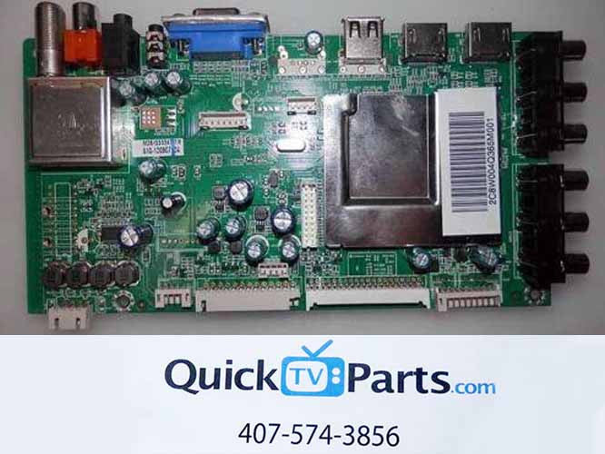 Westinghouse DW37H1G1 Main Board 2C8W004