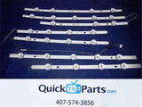 LG 47 LED STRIPS 6916L-1780A / 6916L-1779A -6916L-1948A/6916L-1949A 6916L-1961A/6916L-1962A 6916L-1716A/6916L-1715A