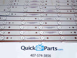 VIZIO E550i-B2 LED STRIP 6 SET 56.38005.030 / 131210-WS-550-014-Lakers-C8-L
