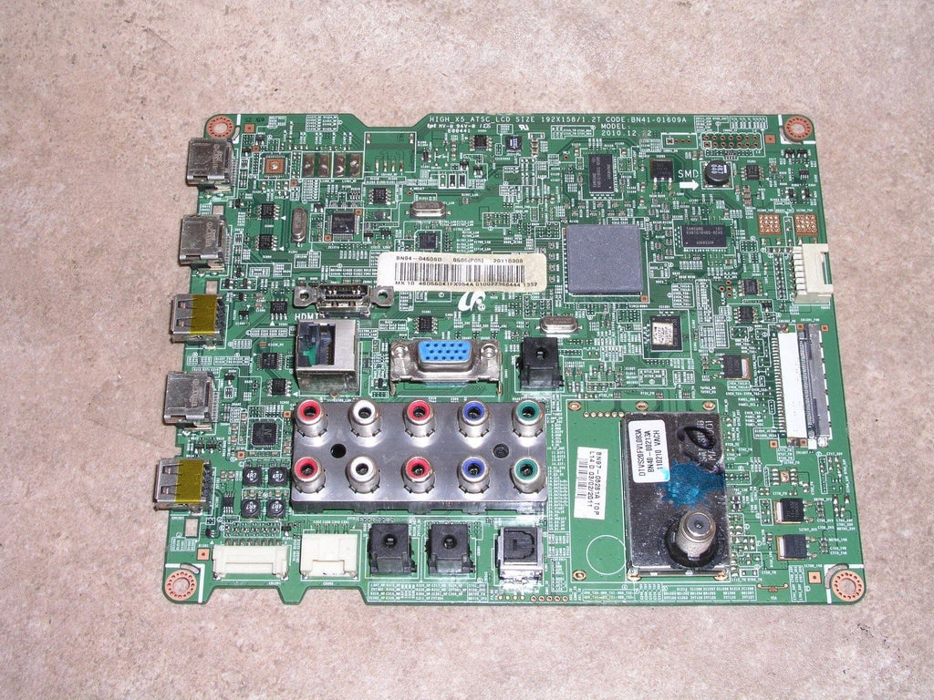 Samsung BN94-04509V Main Board for LN40D550K1FXZA Fits 22 Sub brd #s