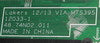 Vizio M650VSE 91.74N10.001G (12033-1) Main Board