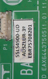 LG 55LS4500 EBT62227814, EBT62227807, CRB33392301, EBT62227810, EBR75107612 EBR61906412  (EAX64437505(1.0), EBR75708201) Main Board