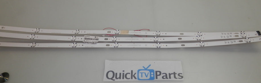 LG 43UK6300PUE BUSWLJM LC43490074A Replacement LED Backlight Strips (3) WITH WIRES