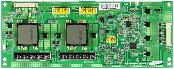 Insignia NS-55E560A11 Toshiba 55UX600U LJ97-02868A (2868A, SSL550EL02) Backlight Inverter