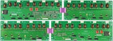Toshiba LG VIZIO Sanyo 75021071 Backlight Inverter Kit Rev:4 with connectors