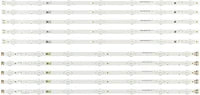 Samsung 55" BN96-28772A/BN96-28773A Replacement LED Backlight Strips (10) Fits 67 Models