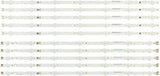 Samsung 55" BN96-28772A/BN96-28773A Replacement LED Backlight Strips (10) Fits 67 Models