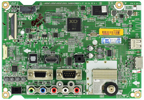 LG EBT64027601 Main Board for 49LX340H-UA.BUSYLJR