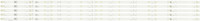 Sharp LB5500C V0 LED Backlight Strips (5) for LC-55LBU711U w/wires