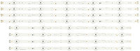 Samsung UN55TU8000F UN55TU700DF UN55TU7000F UN55TU8200F MANY MORE MODELS LED Backlight Strips