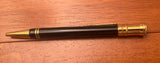 Vintage Parker Duofold Roller Pen Platinum Club Monogram Box and all Paper work