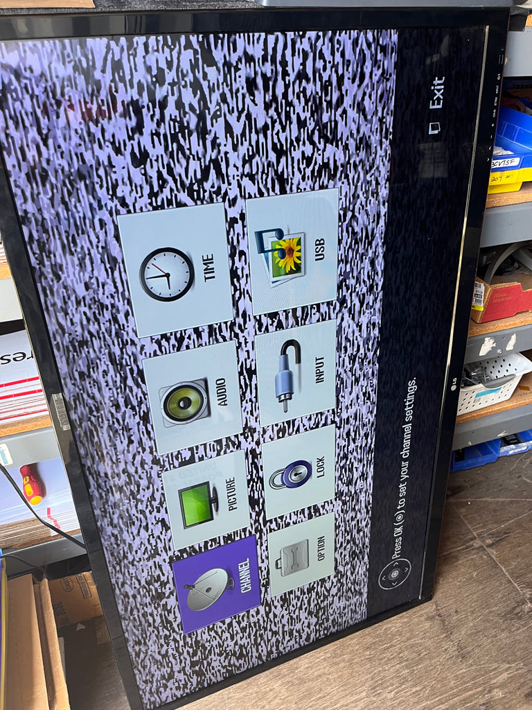 LG 55LS4500-UD AUSZLJR Complete Panel LCD Screen Chassis Wiring Screws Speakers Working No Cracks