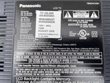 TC-32LX85 PANEL LC320WXN (SA) (D1) 6900L-0198B LEDD8Q00043 CHASSIC ALL SCREWS