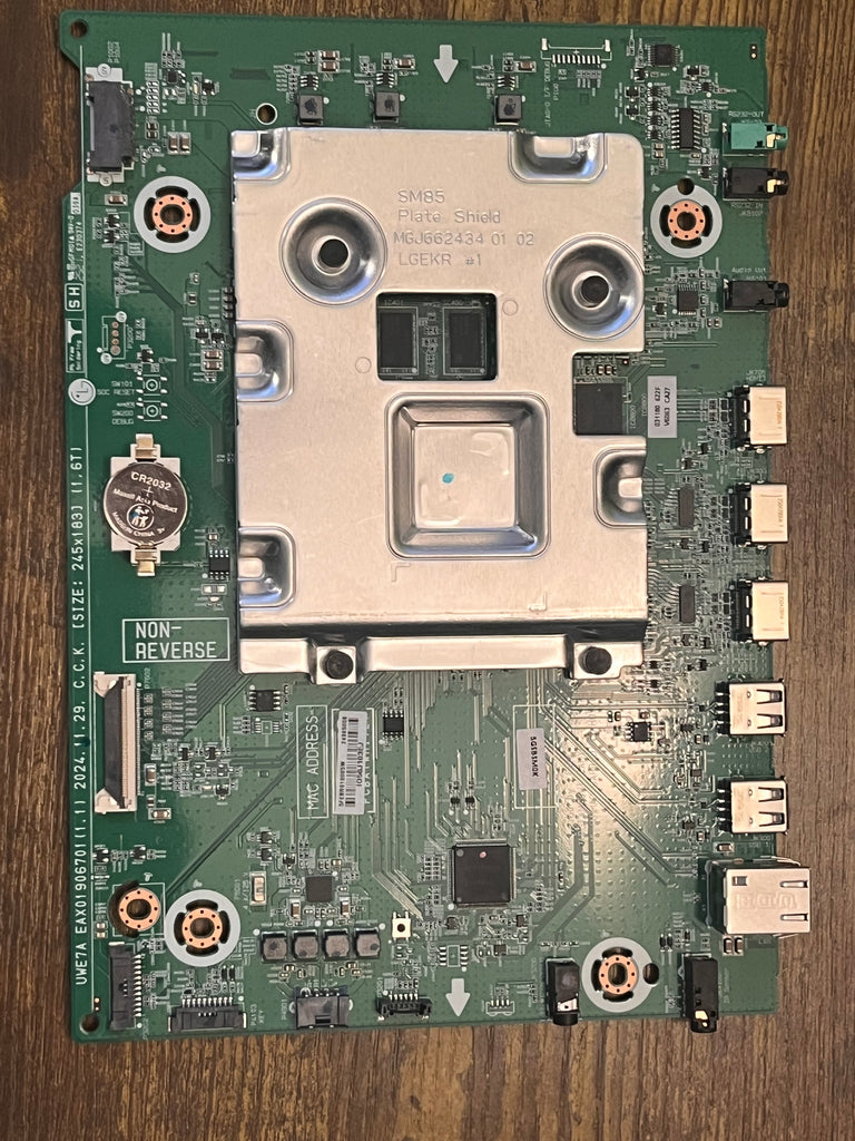 LG MAIN BOARD 86" TV EBR010005W 5FEBR01005W 24965006 IO56J103EJ5GSBM0K V6063 CA27