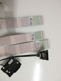 SAMSUNG UN75JU6500F WIRING SPEAKERS BN96-35006D CNTRL BUTTON WIFI IR LVDS CABLES RIBBONS