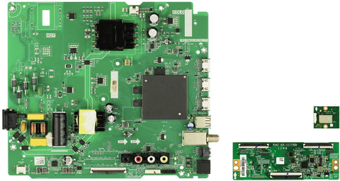 Toshiba 43C350LU Complete LED TV Repair Parts Kit Power Board Main T Con Boards IR Wifi Speakers Wiring