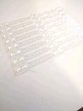 Samsung LED Backlight Strips w/Defusser Clips BN96-50310/50311/50312A For UN75TU7000FXZA UN75TU700DFXZA UN75TU8000FXZA  15 Strips