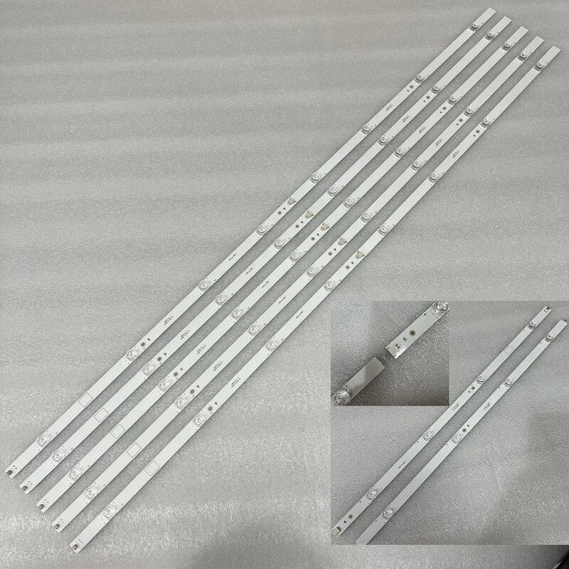 Sharp LED Backlight Strips (5) 55R6E 55R6000E 55R6040E HZ55A55 55A6100 LC-55Q7530U