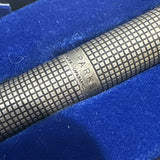 Parker 75 Fountain Pen and Ballpoint set in Sterling Silver Cisele (Pen 2270)