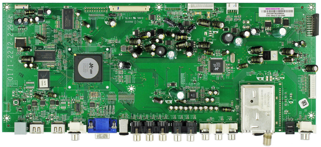 Vizio 3642-0222-0150 Main Board for VW42LHDTV10A (use 3642-0382-0150 as sub)