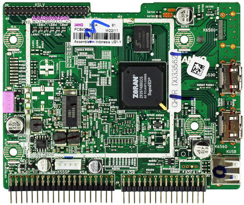 Sanyo 1LG4B10Y06900 J4HG Digital Main Board (substitute for J4HF) for DP42740-04