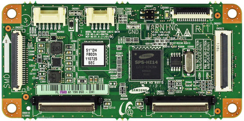Samsung BN96-20513A (LJ92-01750D) Main Logic CTRL Board PN51D430A3DXZA	N411 PN51D440A5DXZA	 PN51D450A2DXZA	N411 PN51D490A1DXZA	 PN51D495A6DXZA