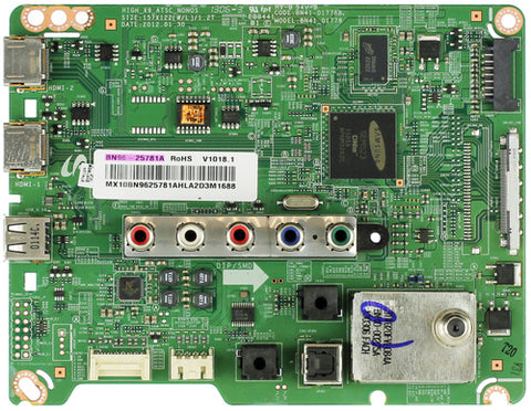 Samsung Main Board for UN32EH5000FXZA (Version TS01) BN96-25781A
