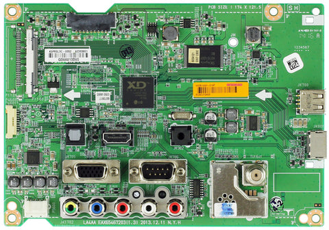 LG EBT62961901 Main Board for 42LY340C-UA
