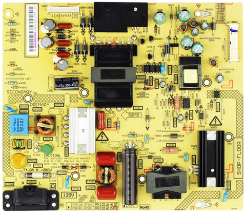 Toshiba 55L621U PK101W1270I Power Supply / LED Board