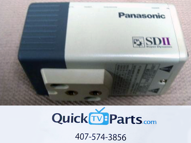PANASONIC WV-CP470 SDII SUPER DYNAMIC COLOR CCTV CAMERA